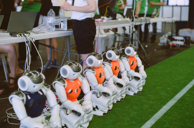 NAO robots at RoboCup